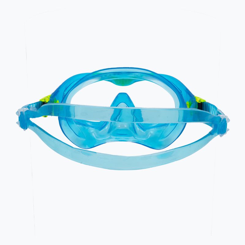 Набір для снорклінгу дитячий Aqualung Combo Mix.A light blue/bright green 6