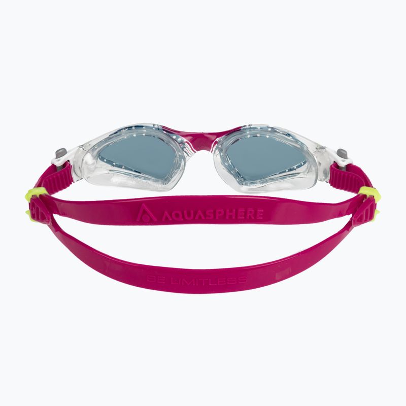 Окуляри для плавання дитячі Aquasphere Kayenne Compact transparent/raspberry 5