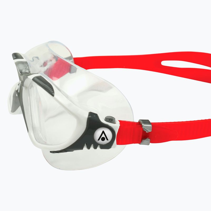 Маска для плавання Aquasphere Vista white/red/clear 5