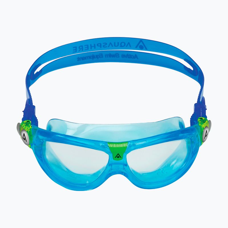 Маска для плавання дитяча Aquasphere Seal Kid 2 turquoise/blue/clear 2