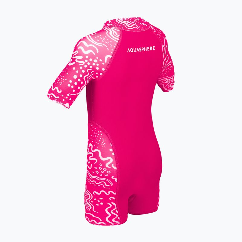 Гідрокостюм дитячий Aquasphere Stingray 2.0 raspberry pink 2