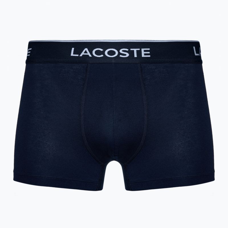 Труси Lacoste 5H3401 3 пари navy blue/green/red/navy 2