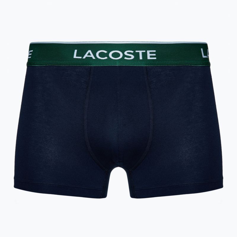 Труси Lacoste 5H3401 3 пари navy blue/green/red/navy 3