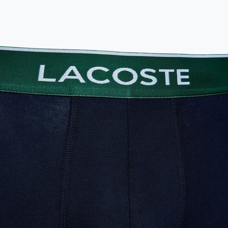 Труси Lacoste 5H3401 3 пари navy blue/green/red/navy 6