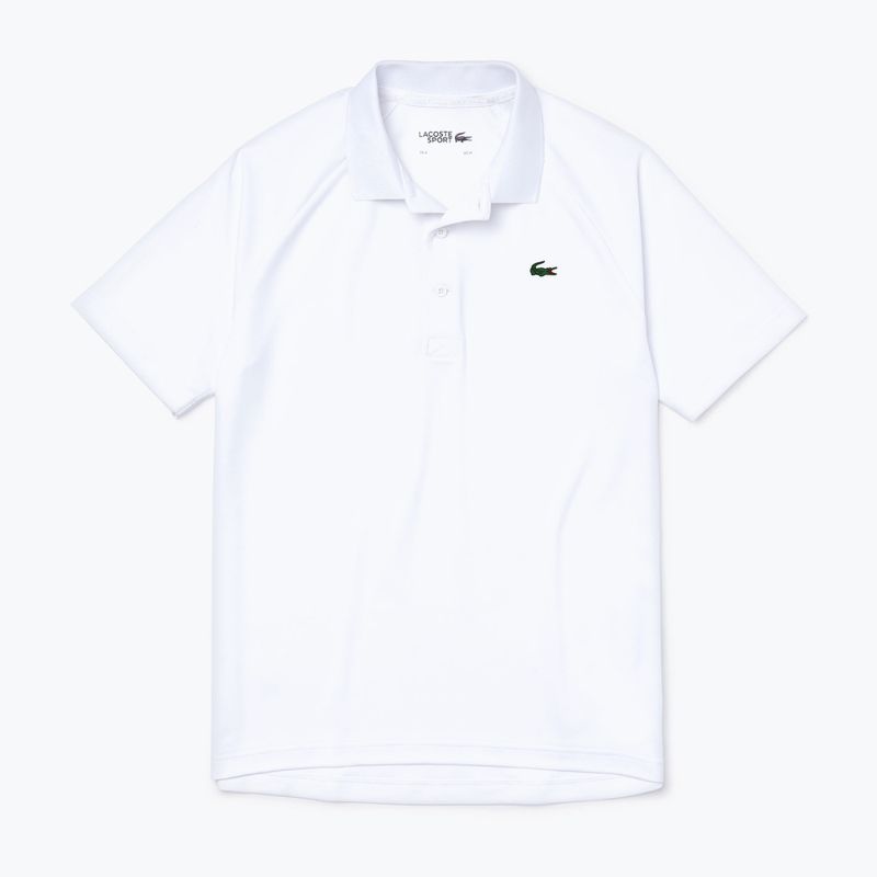 Футболка-поло тенісна чоловіча  Lacoste біла DH3201