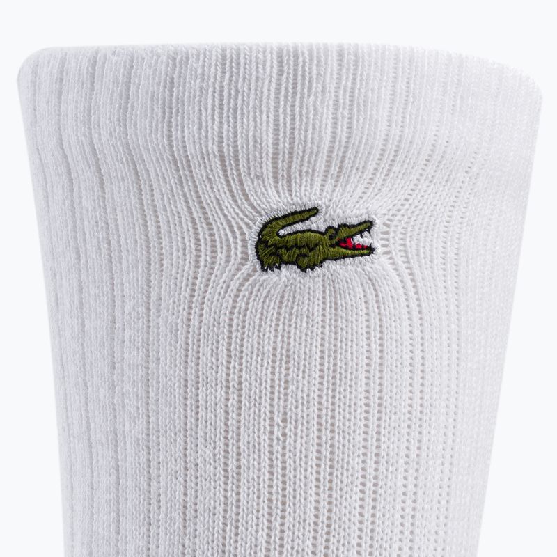 Шкарпетки тенісні Lacoste 3 пари білі RA4182 3