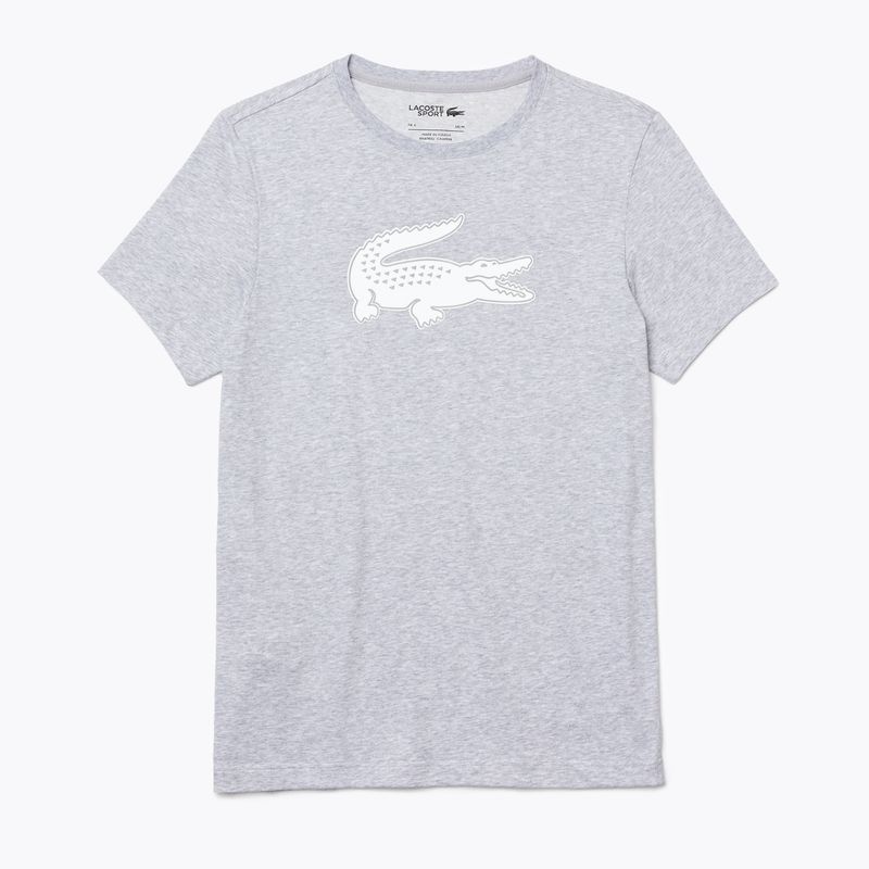 Футболка тенісна чоловіча Lacoste сіра TH2042