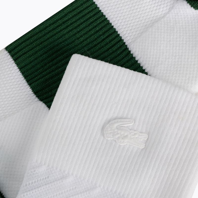 Шкарпетки тенісні Lacoste Compression Zones Long білі RA4181 4
