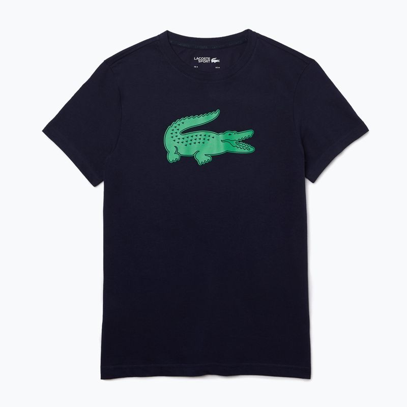 Футболка тенісна чоловіча Lacoste чорна TH2042