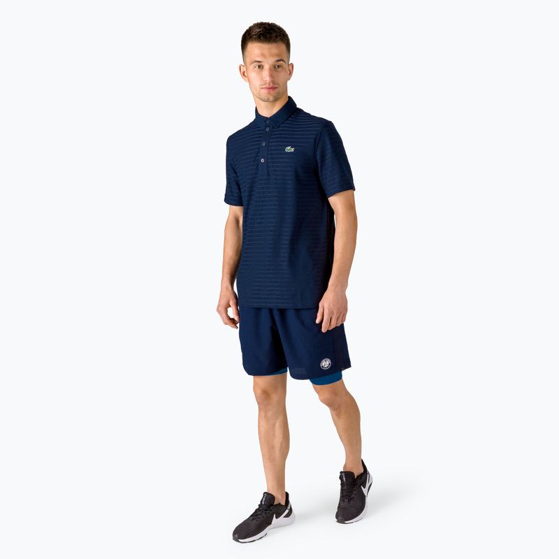 Шорти тенісні чоловічі Lacoste сині GH0965 2
