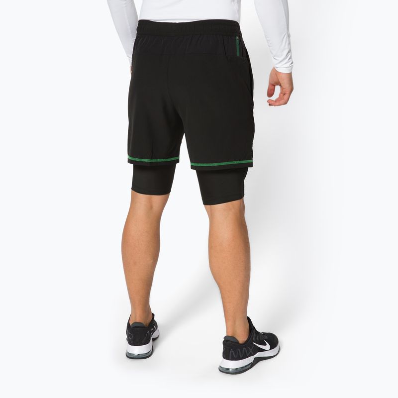 Шорти тенісні чоловічі Lacoste чорні GH1041 3