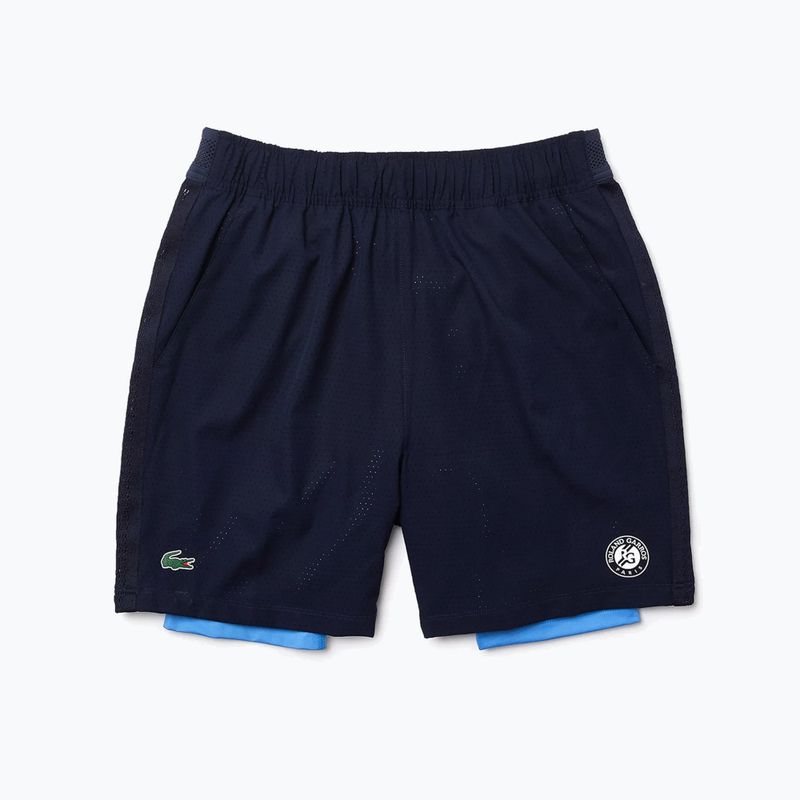 Шорти тенісні чоловічі Lacoste сині GH0965 6