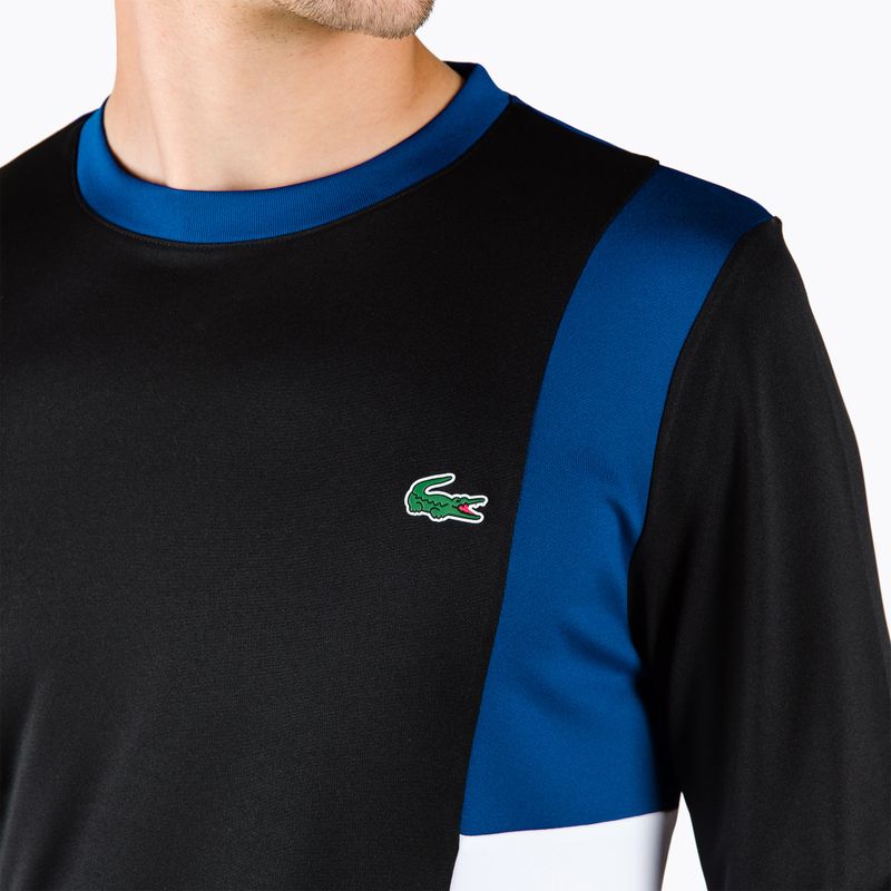 Футболка тенісна чоловіча Lacoste чорна TH0831 4