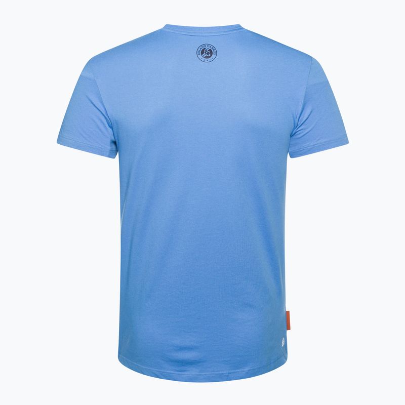 Футболка тенісна чоловіча Lacoste блакитна TH0970 2