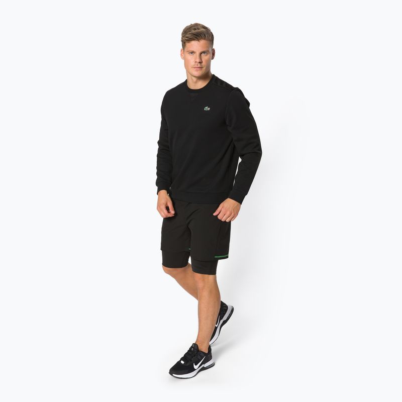 Кофта тенісна чоловіча Lacoste чорна SH9604 2