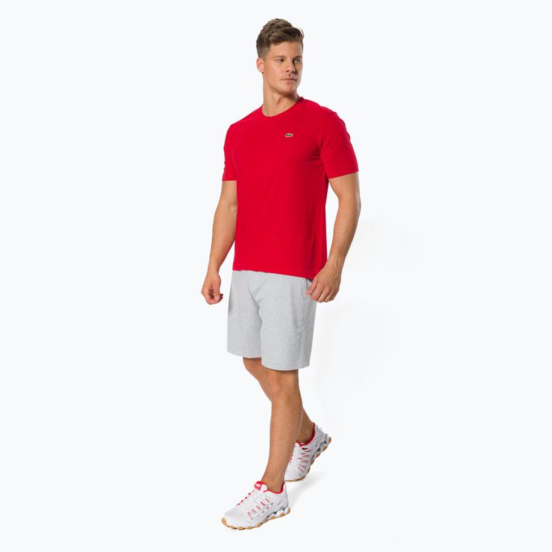 Шорти тенісні чоловічі Lacoste сірі GH3822 2