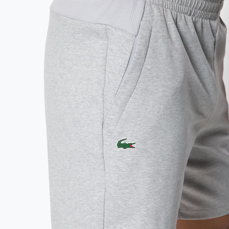 Шорти тенісні чоловічі Lacoste сірі GH3822 4