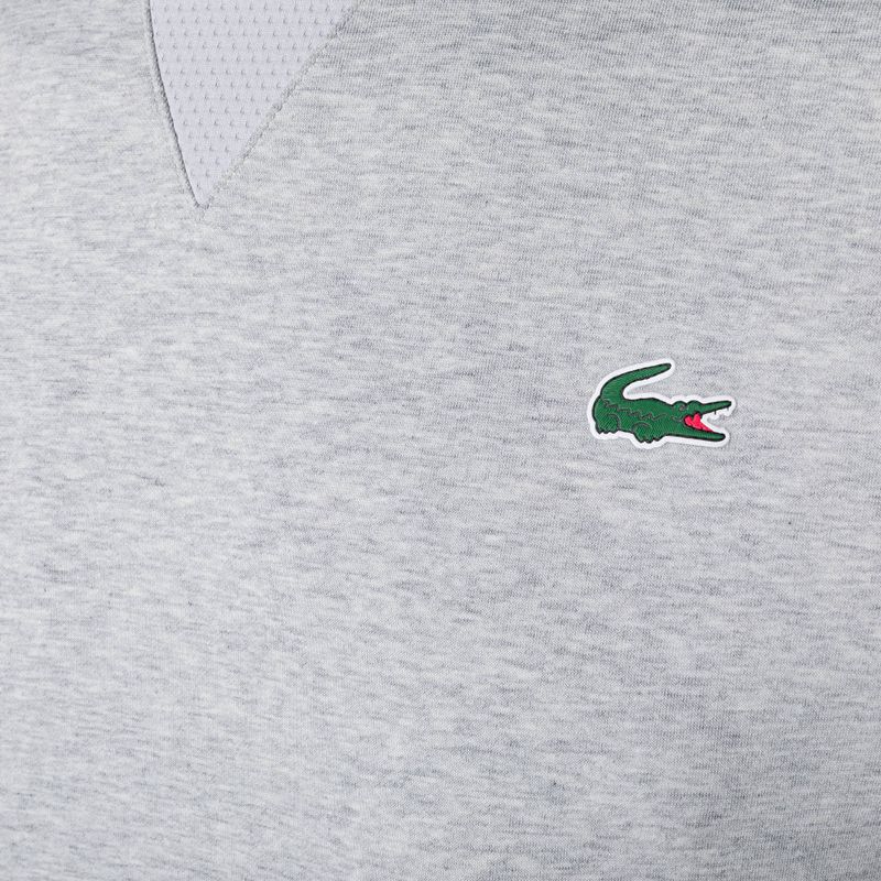 Кофта тенісна чоловіча Lacoste сіра SH9604 3