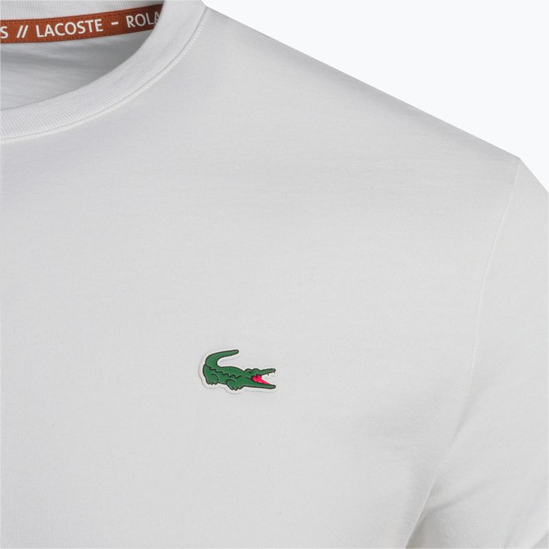 Футболка тенісна чоловіча Lacoste біла TH2116 8