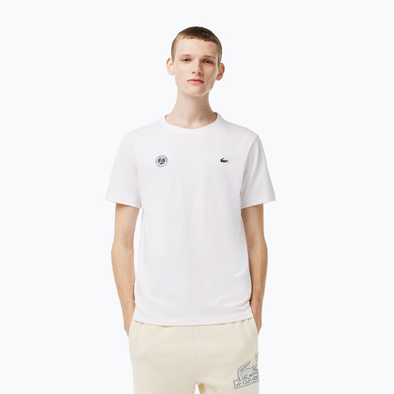 Футболка тенісна чоловіча Lacoste біла TH2116