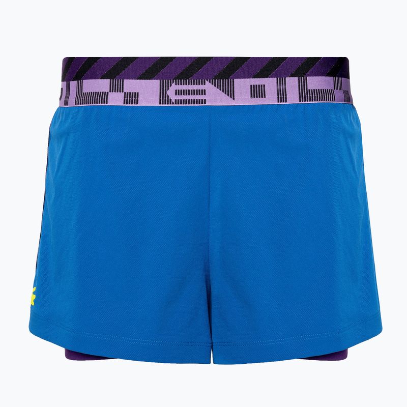 Шорти тенісні жіночі Lacoste блакитні GF9262
