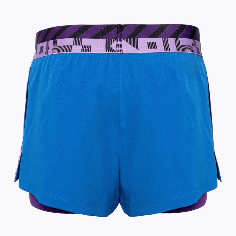 Шорти тенісні жіночі Lacoste блакитні GF9262 2