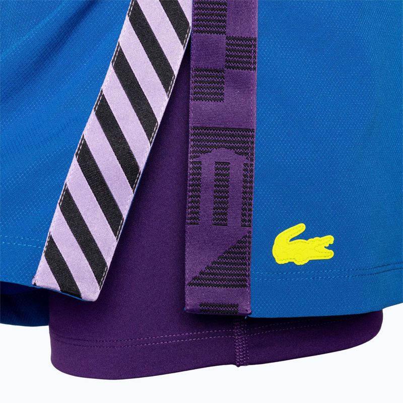 Шорти тенісні жіночі Lacoste блакитні GF9262 3