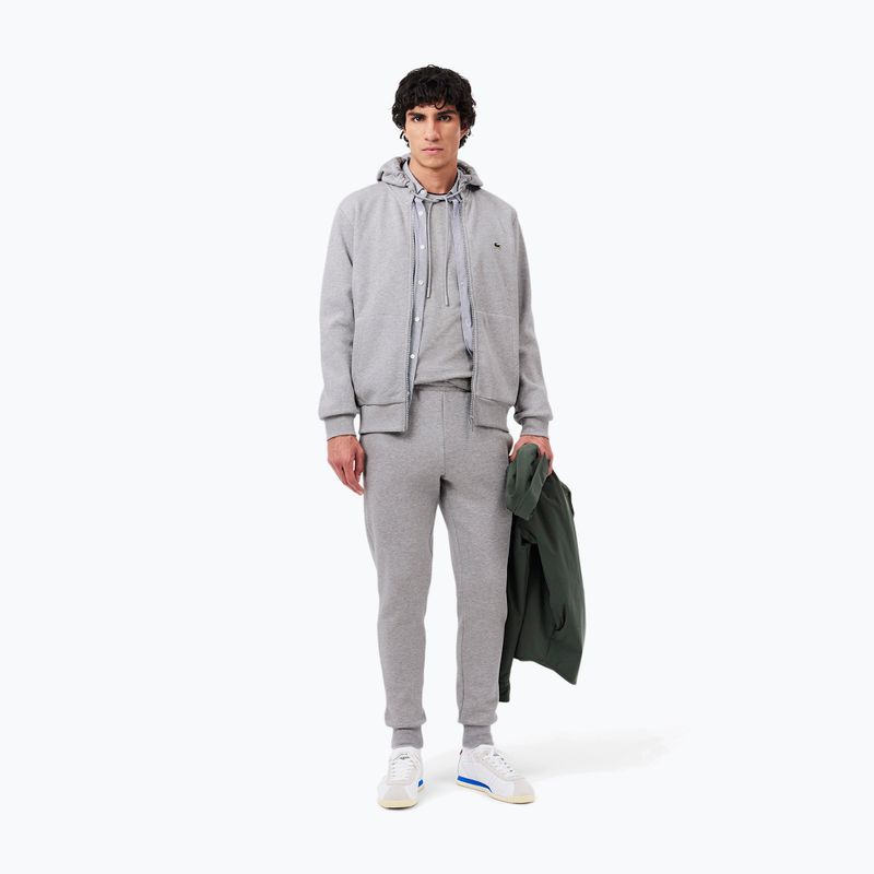 Костюм спортивний чоловічий Lacoste WH2528 silver chine