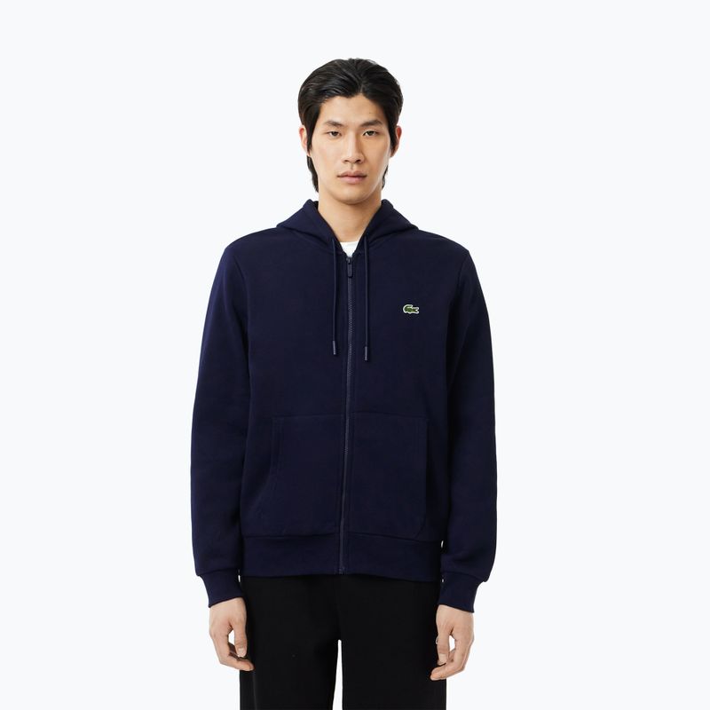 Кофта чоловіча Lacoste SH9626 navy blue