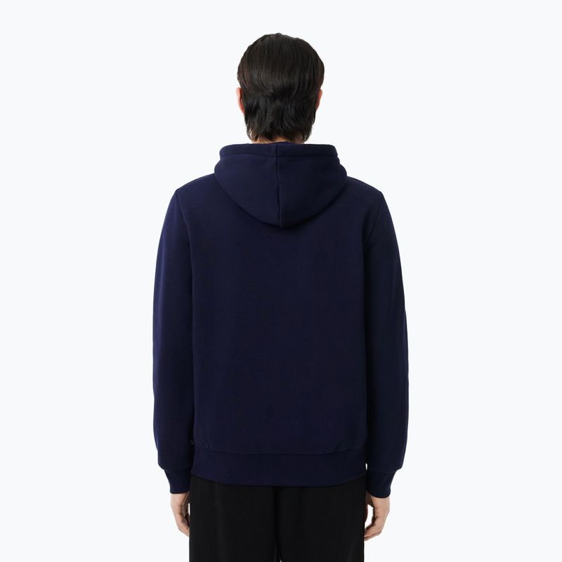 Кофта чоловіча Lacoste SH9626 navy blue 2