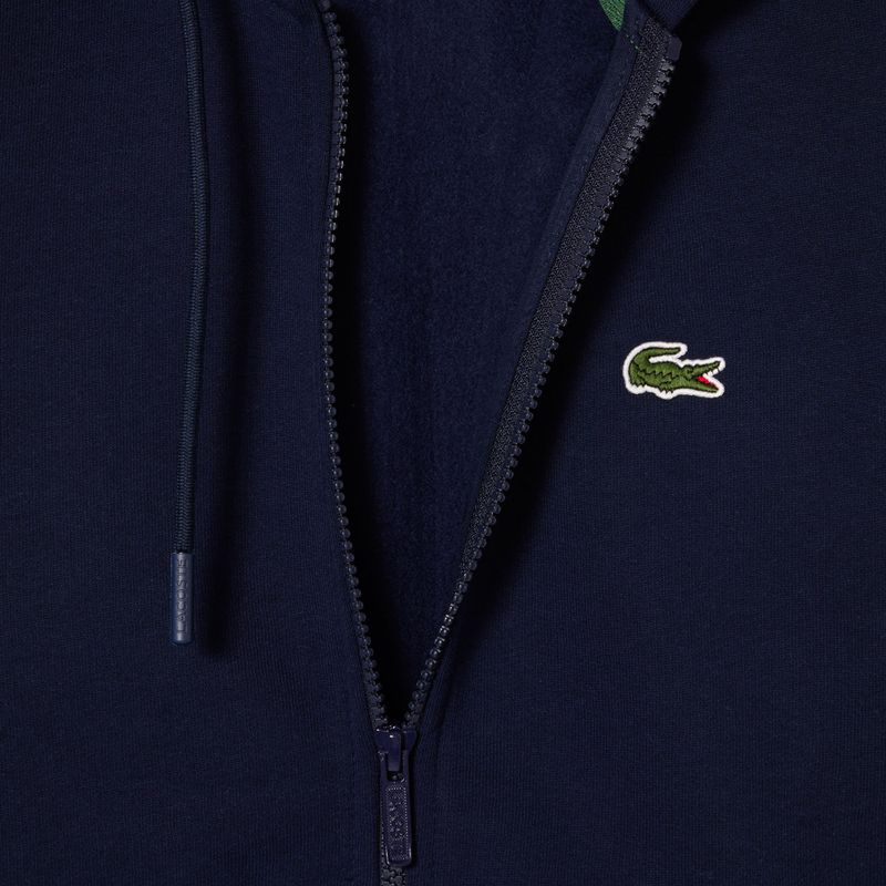 Кофта чоловіча Lacoste SH9626 navy blue 6