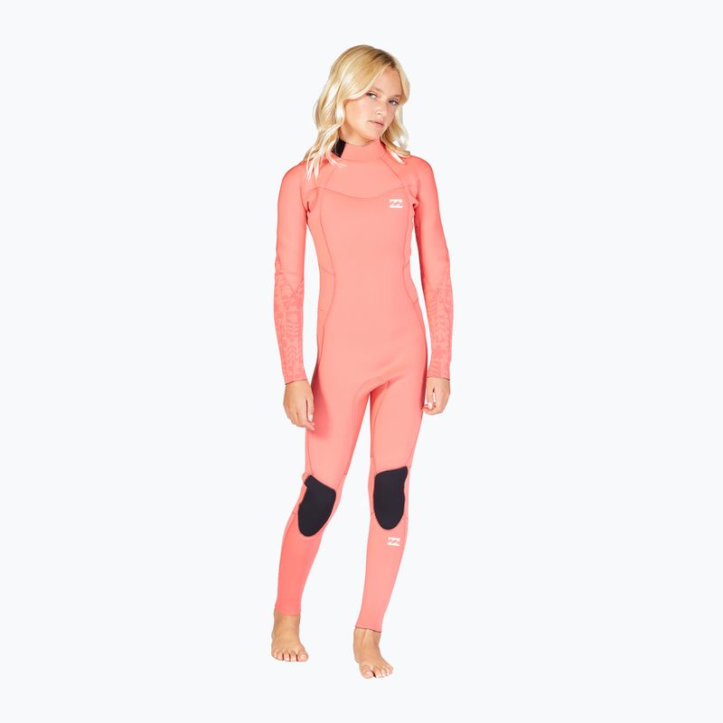 Гідрокостюм дитячий Billabong 4/3 Teen Synergy BZ vintage coral