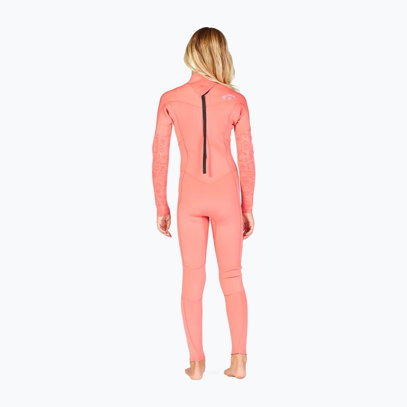 Гідрокостюм дитячий Billabong 4/3 Teen Synergy BZ vintage coral 2