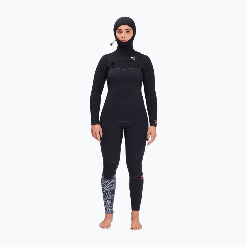 Гідрокостюм жіночий Billabong 5/4 Furnace Comp Hooded midnight trails
