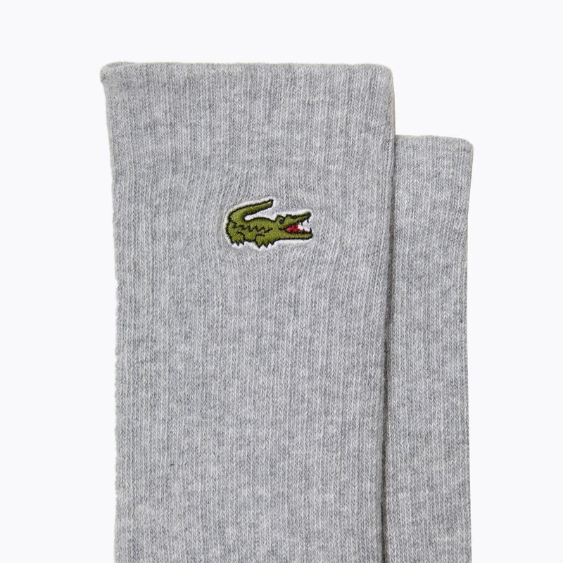 Lacoste RA4182 3 пари шкарпеток сріблястий фарфор / білий / темно-синій 2