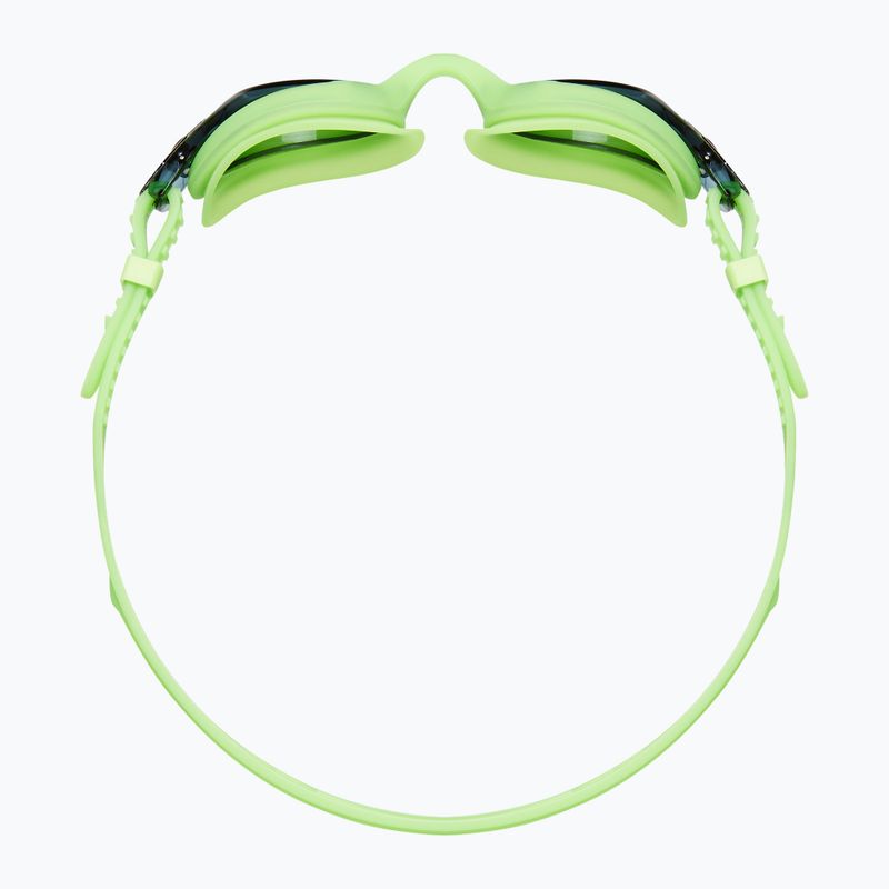 Окуляри для плавання дитячі TYR Swimple smoke/ fluo green 2