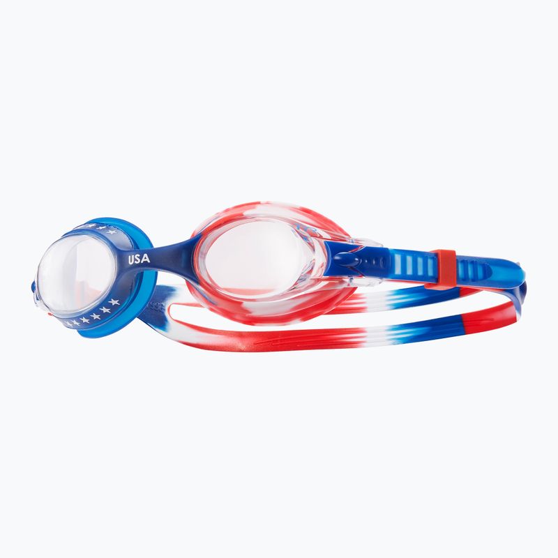 Окуляри для плавання TYR Swimple USA clear/red/navy 6