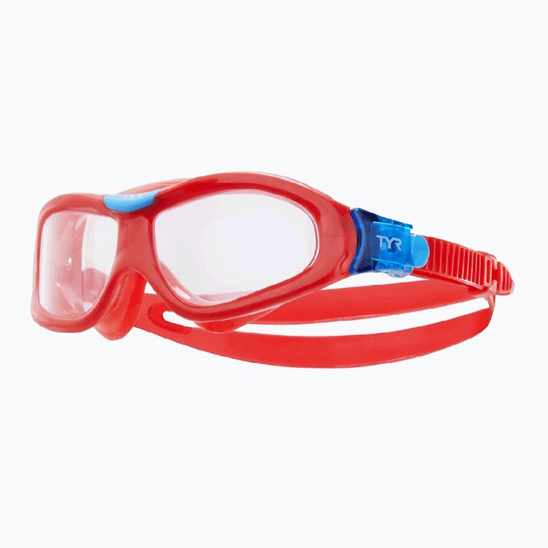 Маска для плавання TYR Orion clear/red/red