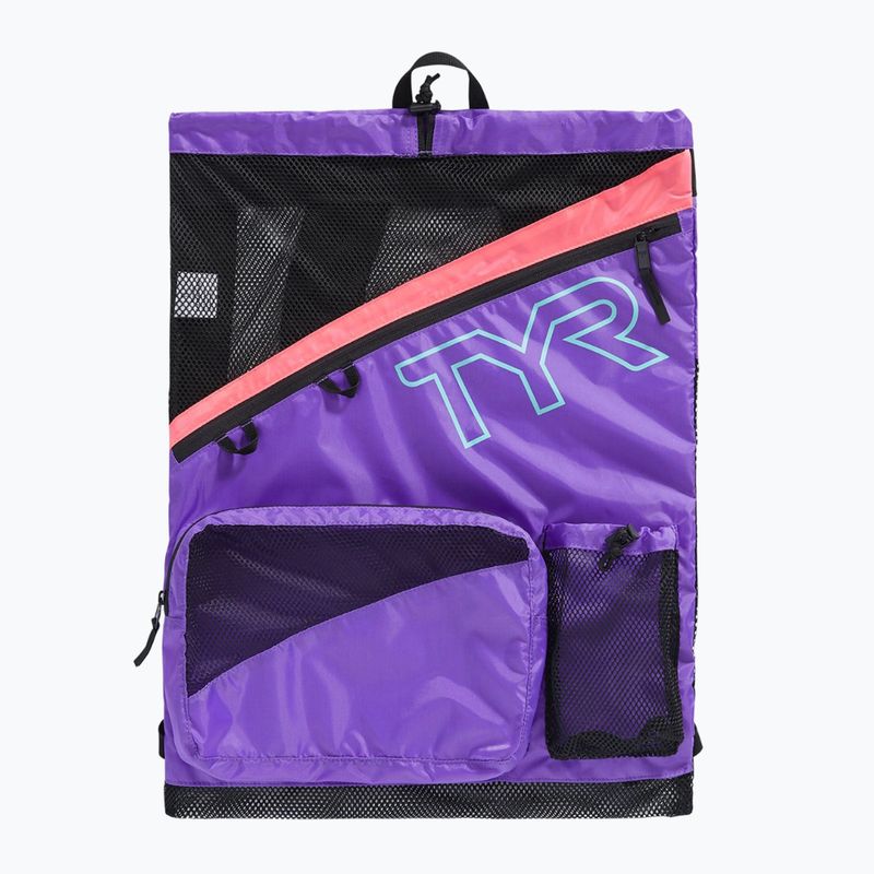 Мішок для плавання TYR Elite Team Mesh 40 л pink / purple
