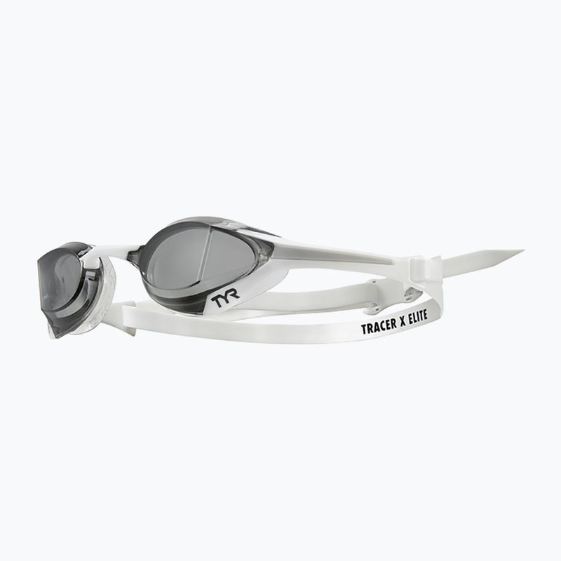 Окуляри для плавання TYR Tracer-X Elite Racing smoke/white LGTRXEL_072