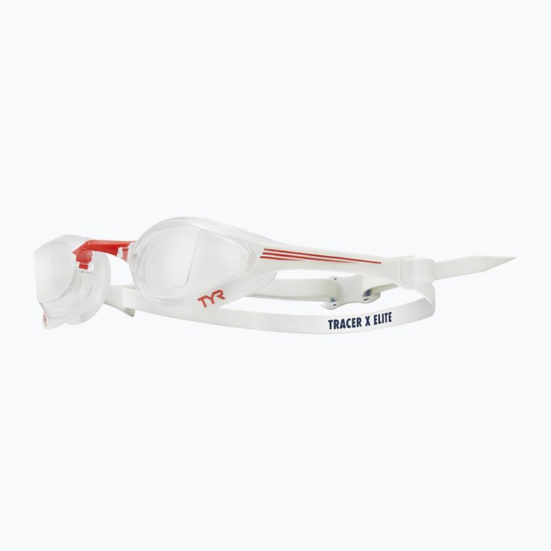 Окуляри для плавання TYR Tracer-X Elite Racing clear/red/navy LGTRXEL_642 6