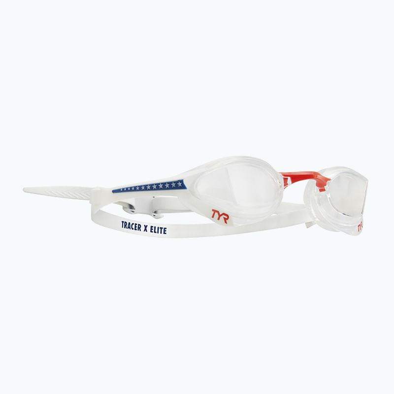 Окуляри для плавання TYR Tracer-X Elite Racing clear/red/navy LGTRXEL_642 7