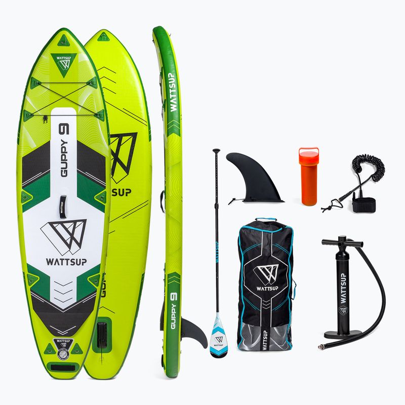 SUP-дошка WATTSUP Guppy 9'0'' зелена PB-WGPY91