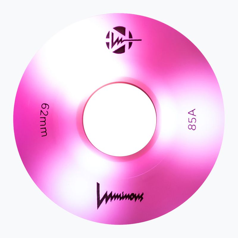Колеса для роликів FR Skates Luminous Led Quad Wheel 62mm/85A Sixies 6LED X4 flamingo 4