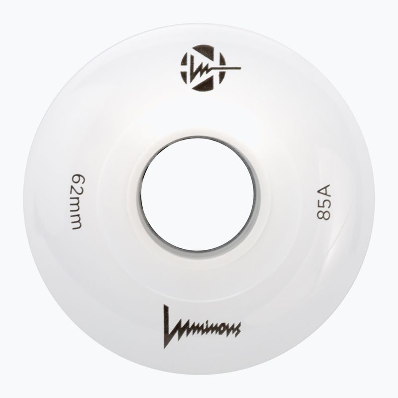 Колеса для роликів FR Skates Luminous Led Quad Wheel 62mm/85A Sixies 6LED X4 white 3