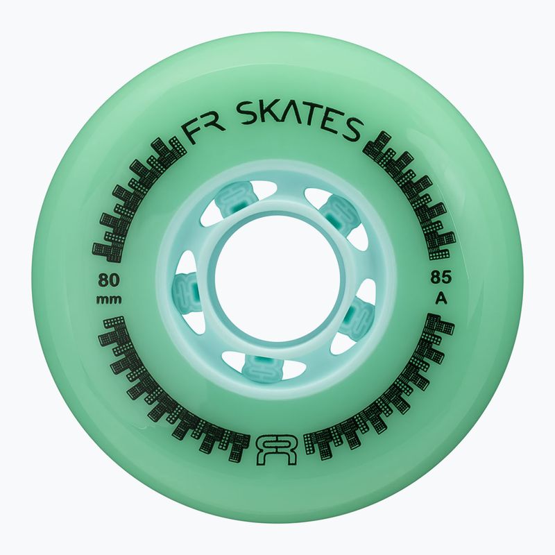 Колеса для роликів FR Skates Downtown Wheel 80mm/85A X4 mint/mint 3