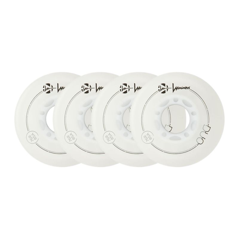 Колеса для роликів Luminous Led Wheels Duo 76mm/85A X4 white/blue 6
