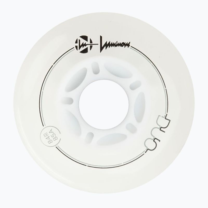 Колеса для роликів Luminous Led Wheels Duo 84mm/85A X4 white/red 3