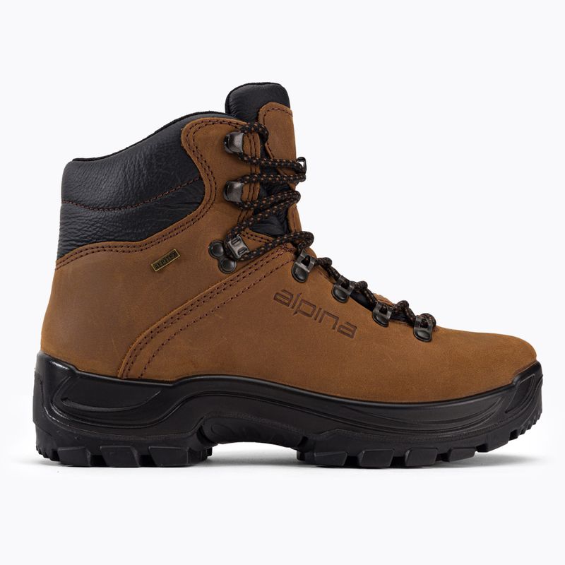 Взуття трекінгове жіноче Alpina Tundra brown 2