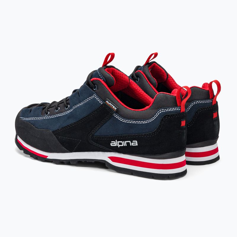 Черевики для альпінізму чоловічі Alpina Royal Vibram blue 3